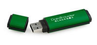 Kingston 2GB DataTraveler BlackBox, Green (DTBBG/2GB)